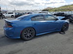 2021 Dodge Charger R/t Blue vin: 2C3CDXCT7MH625534