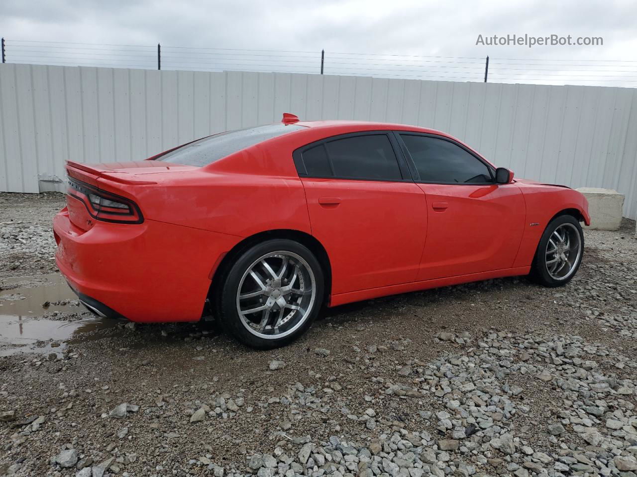 2016 Dodge Charger R/t Red vin: 2C3CDXCT8GH174408