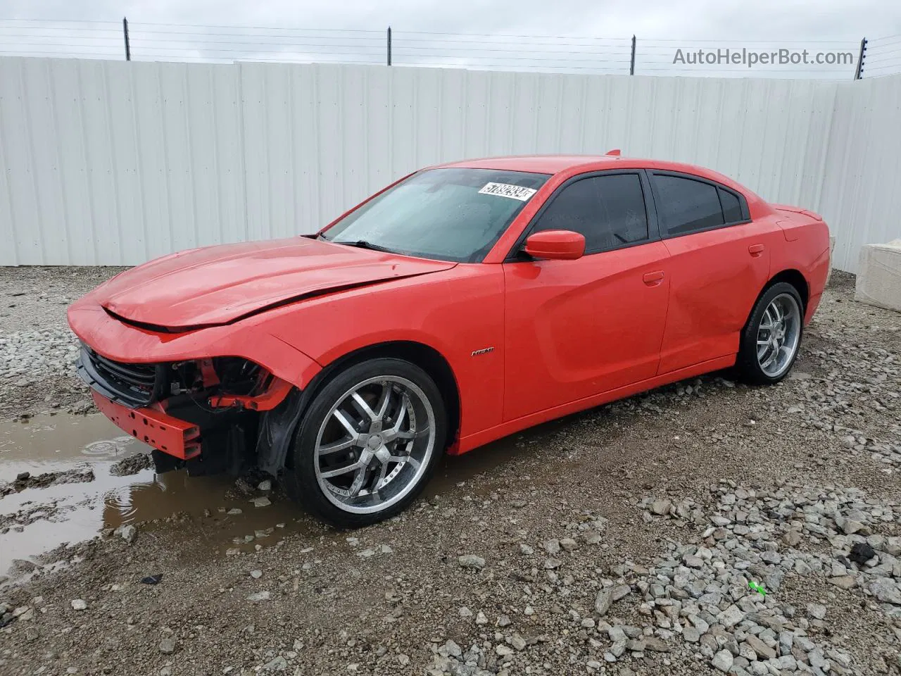 2016 Dodge Charger R/t Red vin: 2C3CDXCT8GH174408