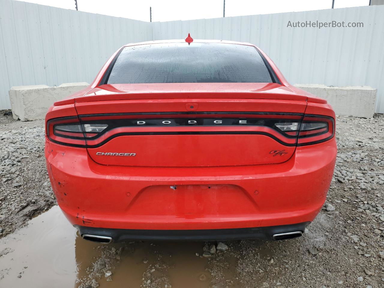 2016 Dodge Charger R/t Red vin: 2C3CDXCT8GH174408