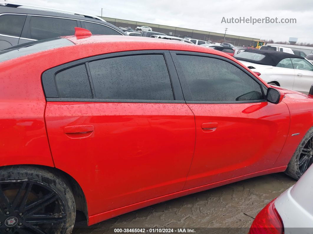 2016 Dodge Charger R/t Red vin: 2C3CDXCT8GH179558