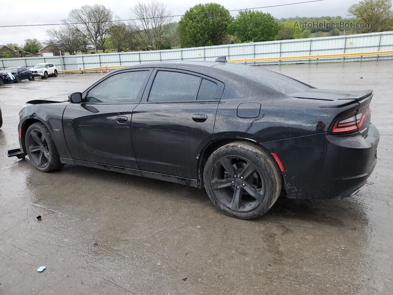 2016 Dodge Charger R/t Black vin: 2C3CDXCT8GH196439