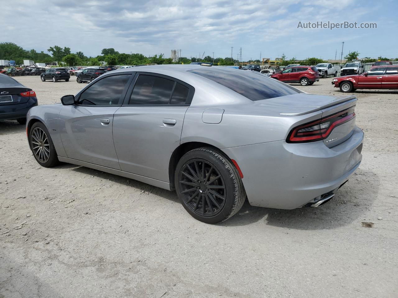 2016 Dodge Charger R/t Silver vin: 2C3CDXCT8GH203924