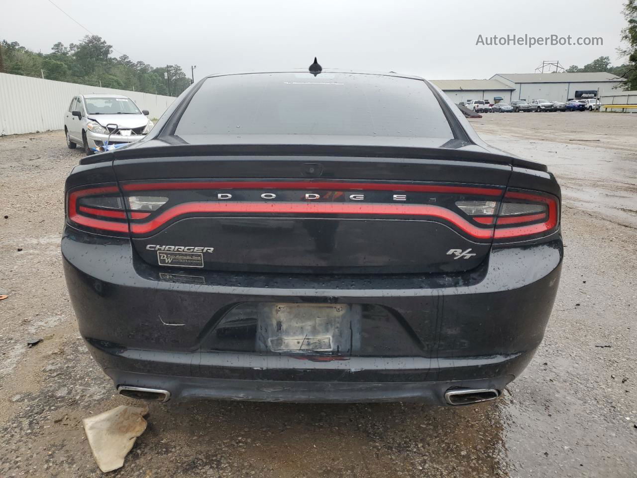 2016 Dodge Charger R/t Black vin: 2C3CDXCT8GH262570