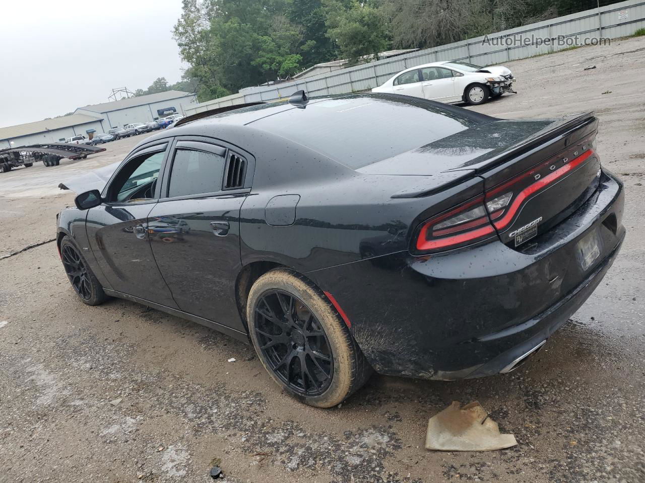 2016 Dodge Charger R/t Black vin: 2C3CDXCT8GH262570