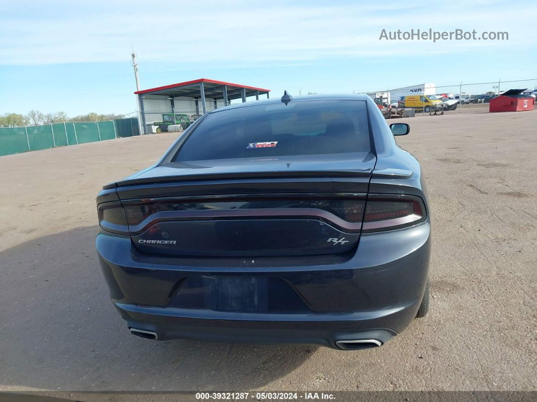 2016 Dodge Charger R/t Black vin: 2C3CDXCT8GH298842