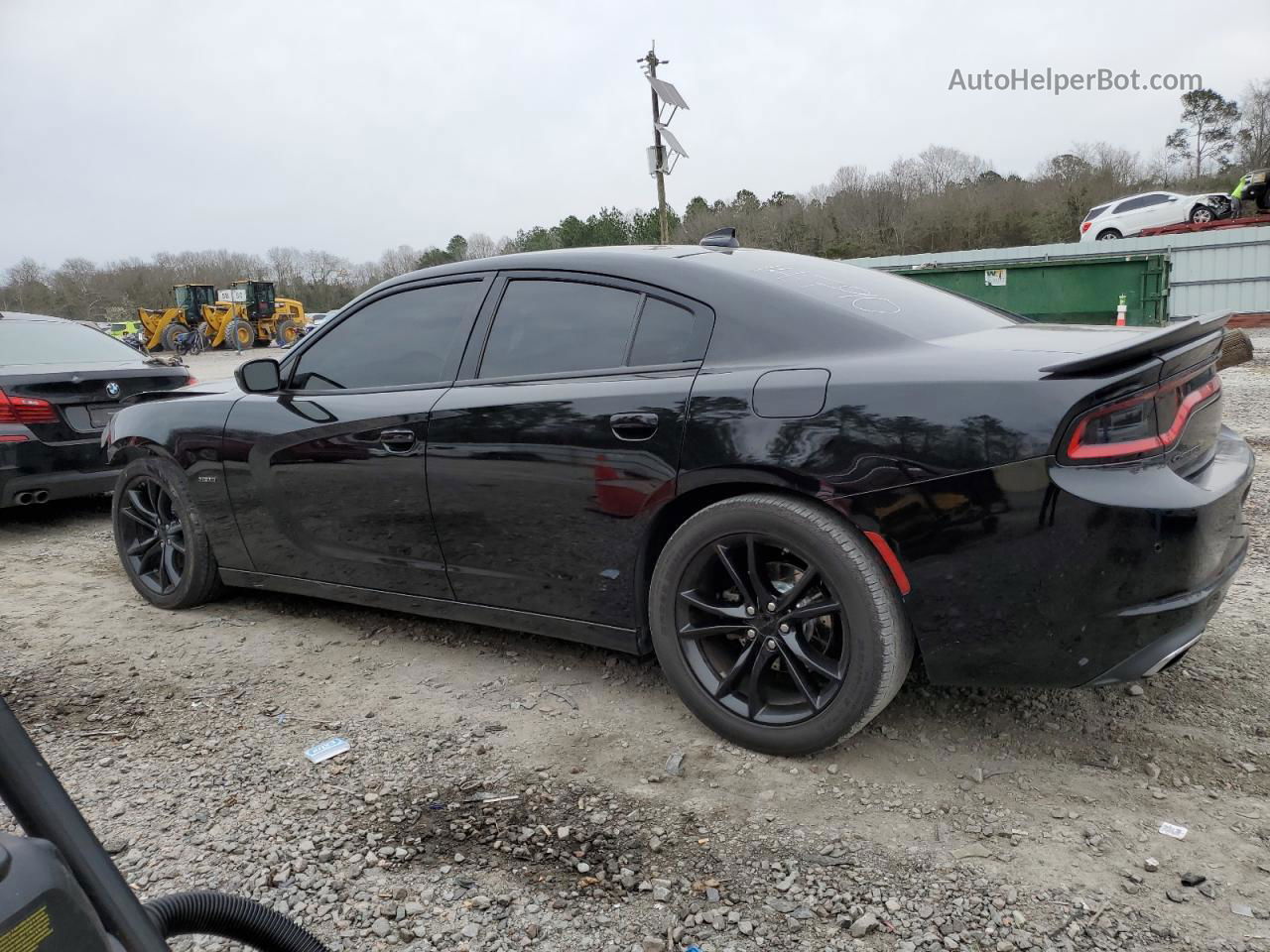 2016 Dodge Charger R/t Black vin: 2C3CDXCT8GH309810