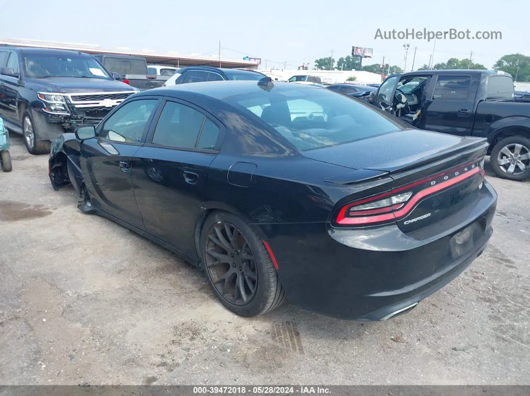 2017 Dodge Charger R/t Rwd Black vin: 2C3CDXCT8HH510057