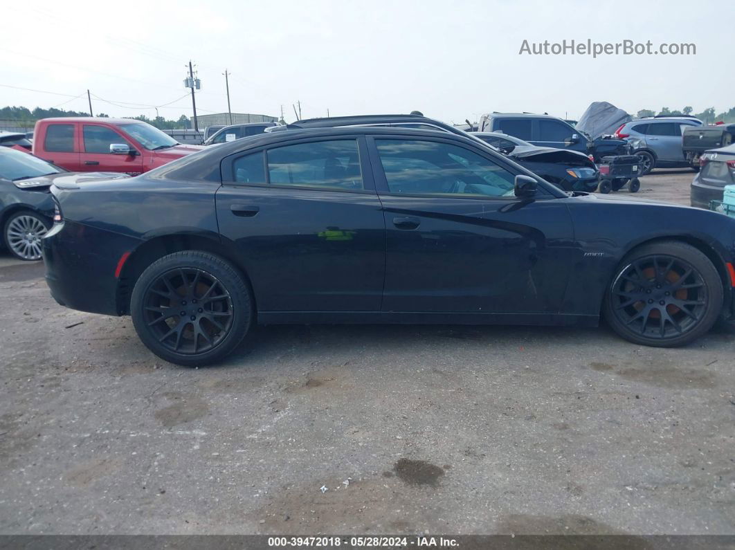 2017 Dodge Charger R/t Rwd Black vin: 2C3CDXCT8HH510057