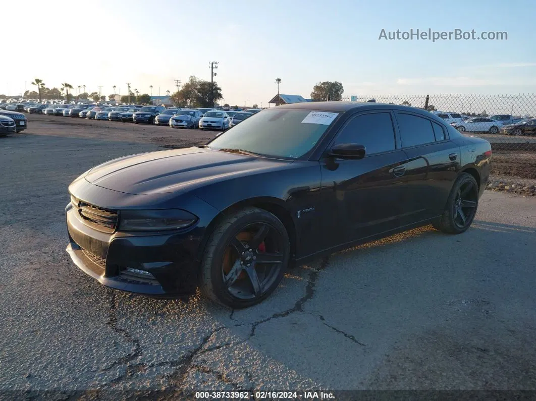 2017 Dodge Charger R/t Rwd Black vin: 2C3CDXCT8HH530504