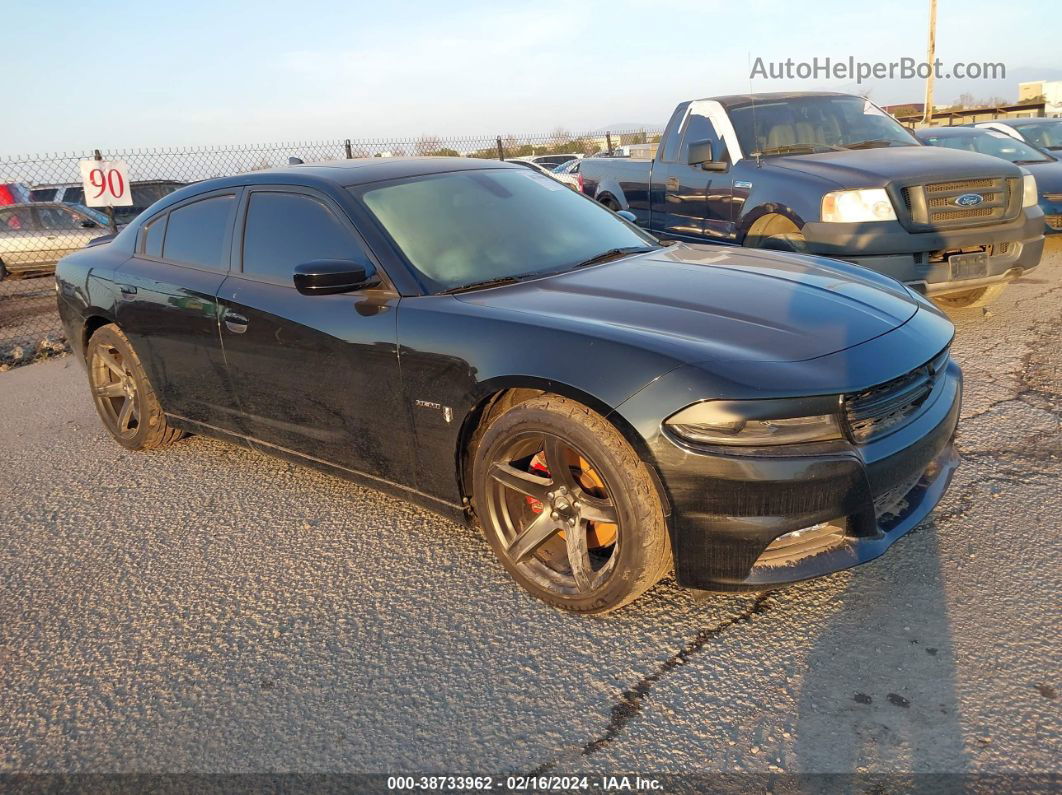 2017 Dodge Charger R/t Rwd Black vin: 2C3CDXCT8HH530504