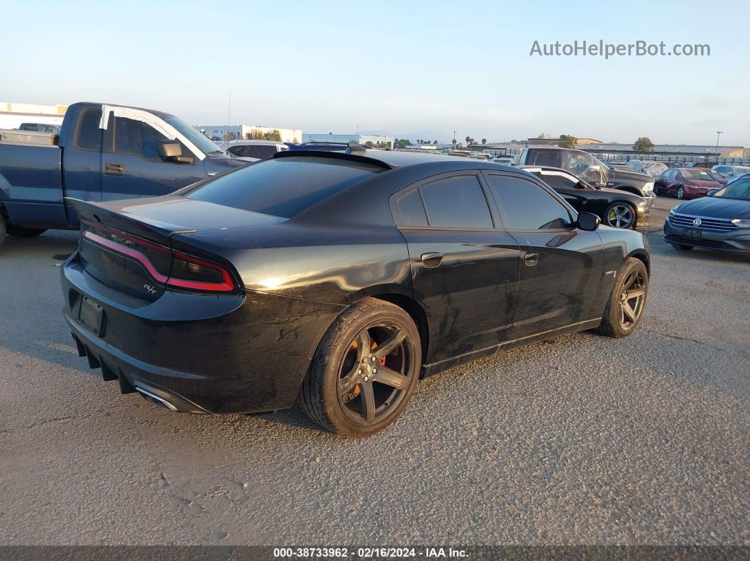 2017 Dodge Charger R/t Rwd Black vin: 2C3CDXCT8HH530504