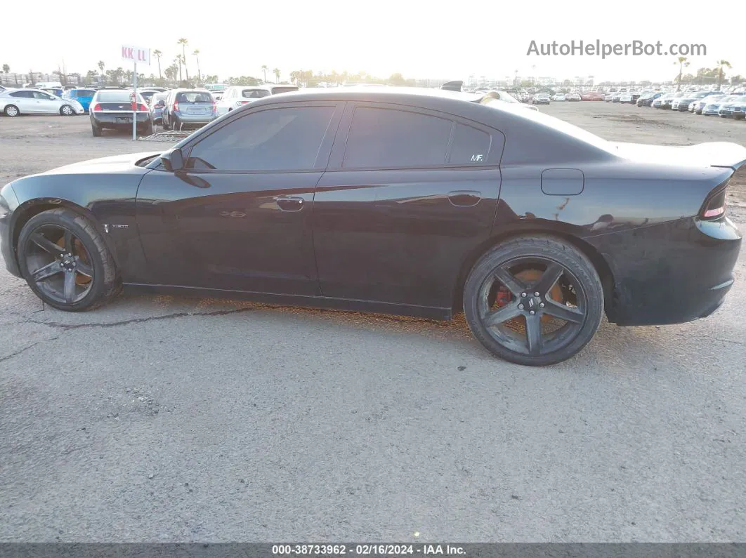 2017 Dodge Charger R/t Rwd Black vin: 2C3CDXCT8HH530504