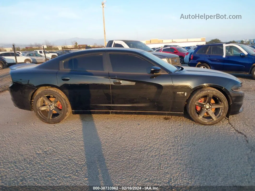 2017 Dodge Charger R/t Rwd Black vin: 2C3CDXCT8HH530504