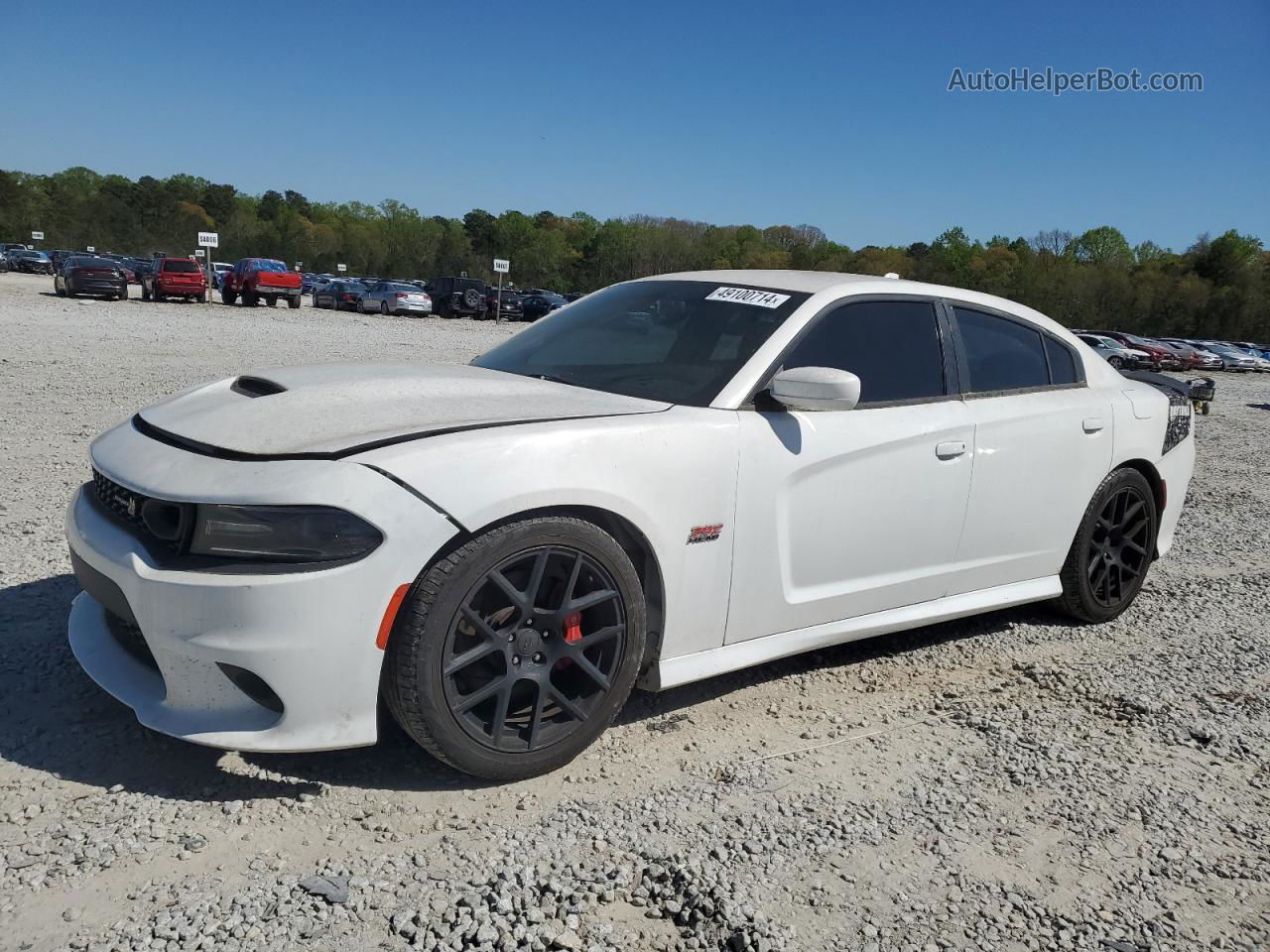 2017 Dodge Charger R/t Белый vin: 2C3CDXCT8HH634328
