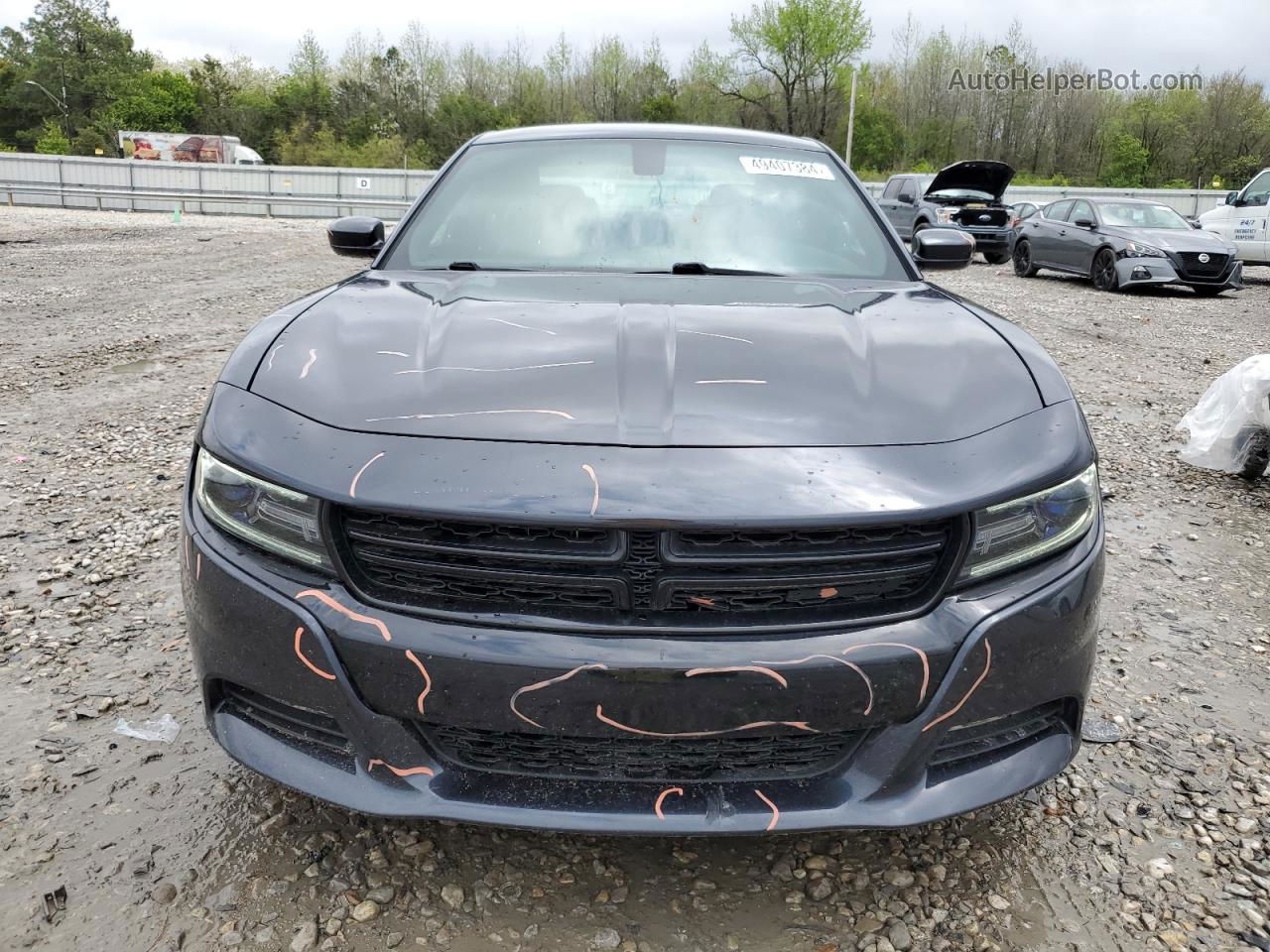 2018 Dodge Charger R/t Blue vin: 2C3CDXCT8JH175601