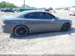 2018 Dodge Charger R/t Rwd Gray vin: 2C3CDXCT8JH220827