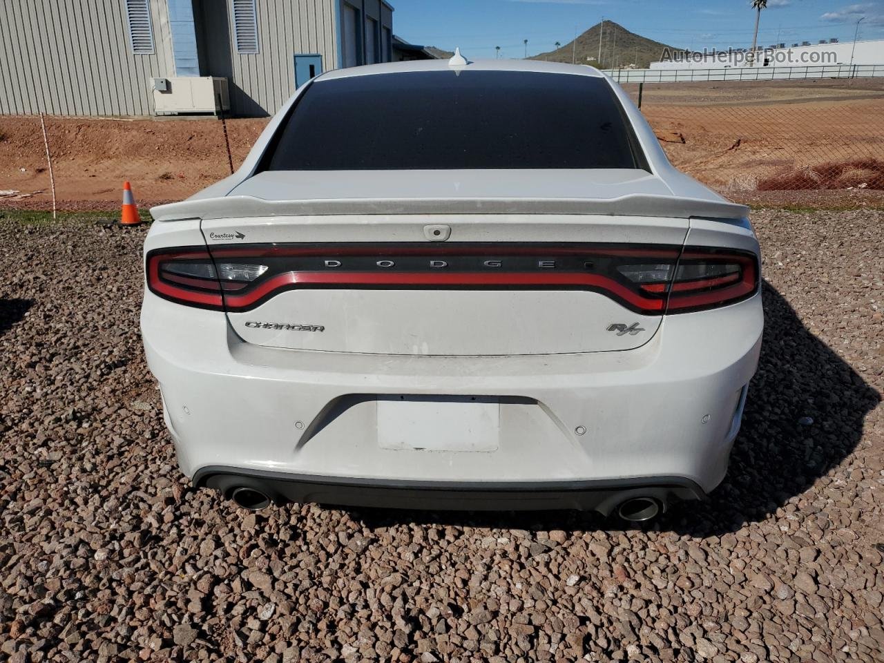 2021 Dodge Charger R/t White vin: 2C3CDXCT8MH547572