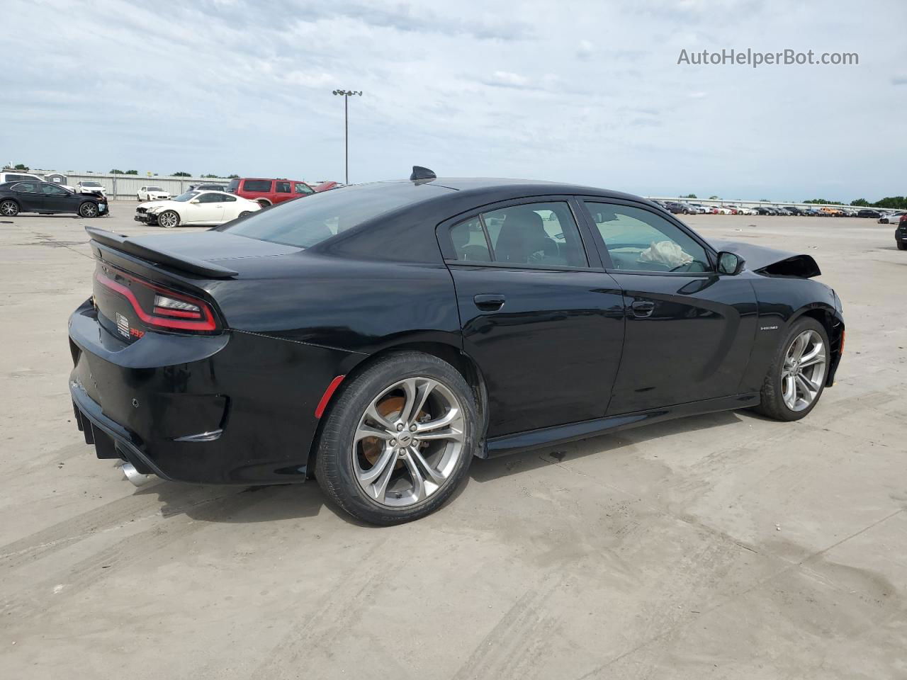 2021 Dodge Charger R/t Черный vin: 2C3CDXCT8MH547703