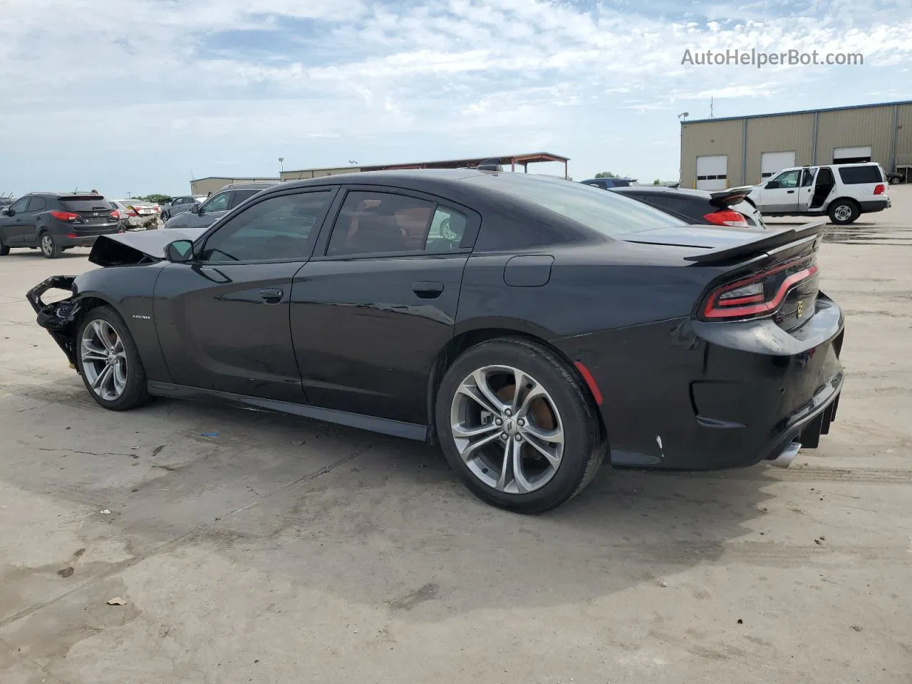 2021 Dodge Charger R/t Черный vin: 2C3CDXCT8MH547703