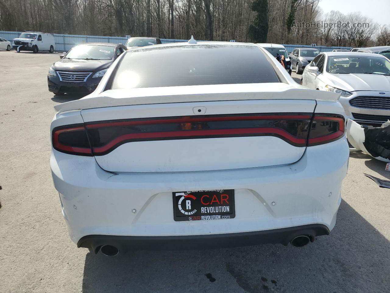 2021 Dodge Charger R/t White vin: 2C3CDXCT8MH552982