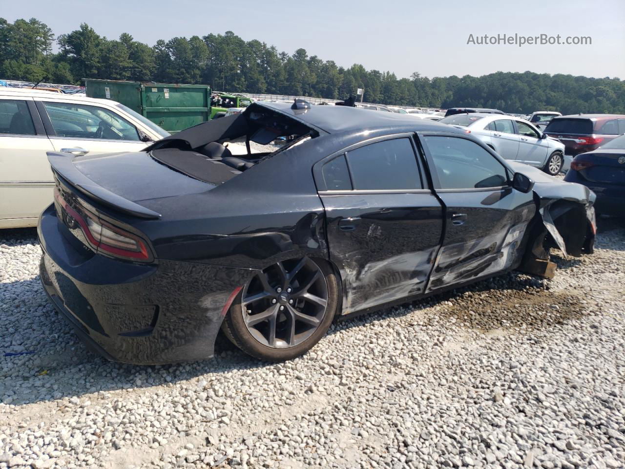 2021 Dodge Charger R/t Black vin: 2C3CDXCT8MH556501