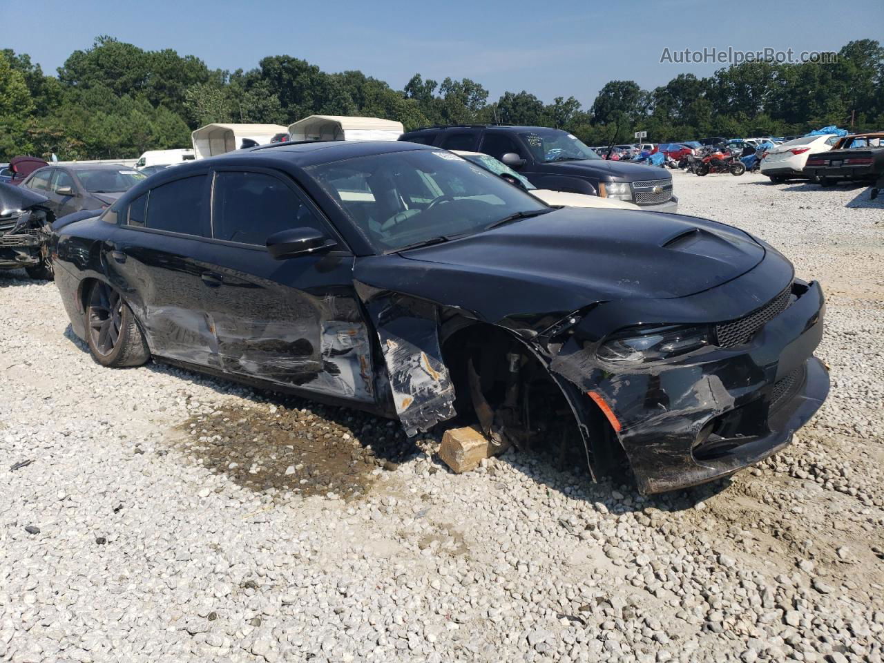 2021 Dodge Charger R/t Black vin: 2C3CDXCT8MH556501