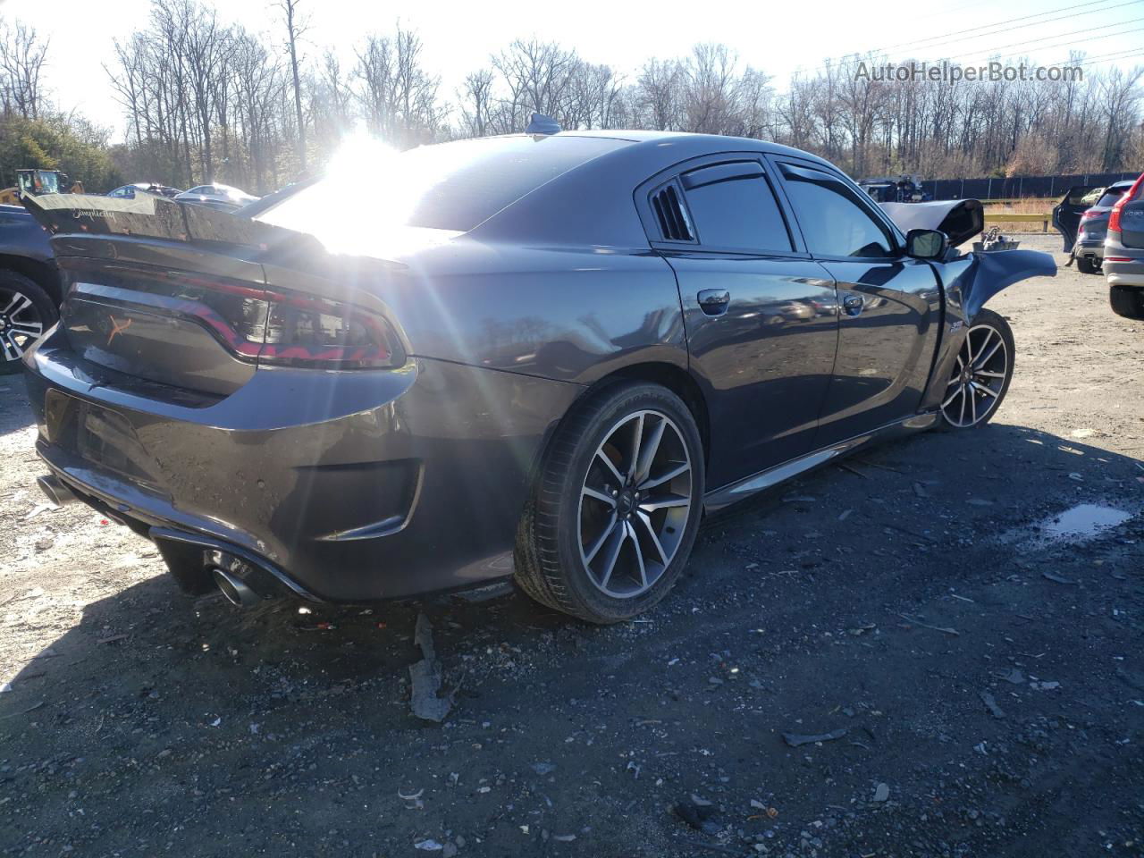 2021 Dodge Charger R/t Gray vin: 2C3CDXCT8MH605759