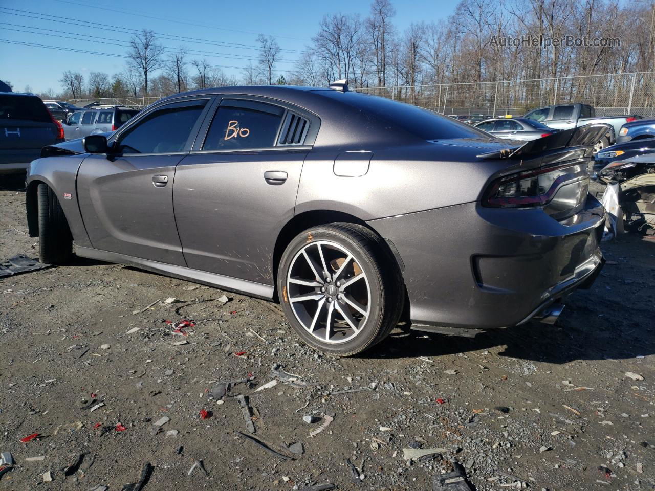 2021 Dodge Charger R/t Серый vin: 2C3CDXCT8MH605759