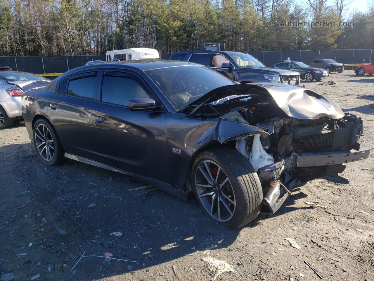 2021 Dodge Charger R/t Gray vin: 2C3CDXCT8MH605759