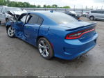 2021 Dodge Charger R/t Rwd Blue vin: 2C3CDXCT8MH639247