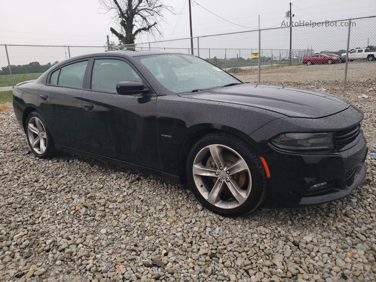 2016 Dodge Charger R/t Black vin: 2C3CDXCT9GH237239