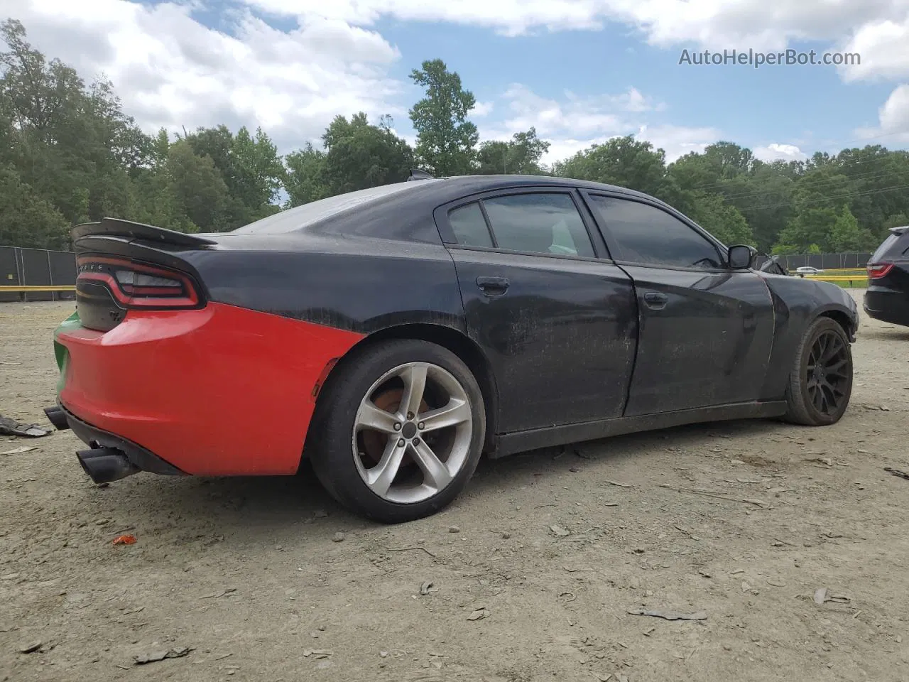 2016 Dodge Charger R/t Черный vin: 2C3CDXCT9GH350513