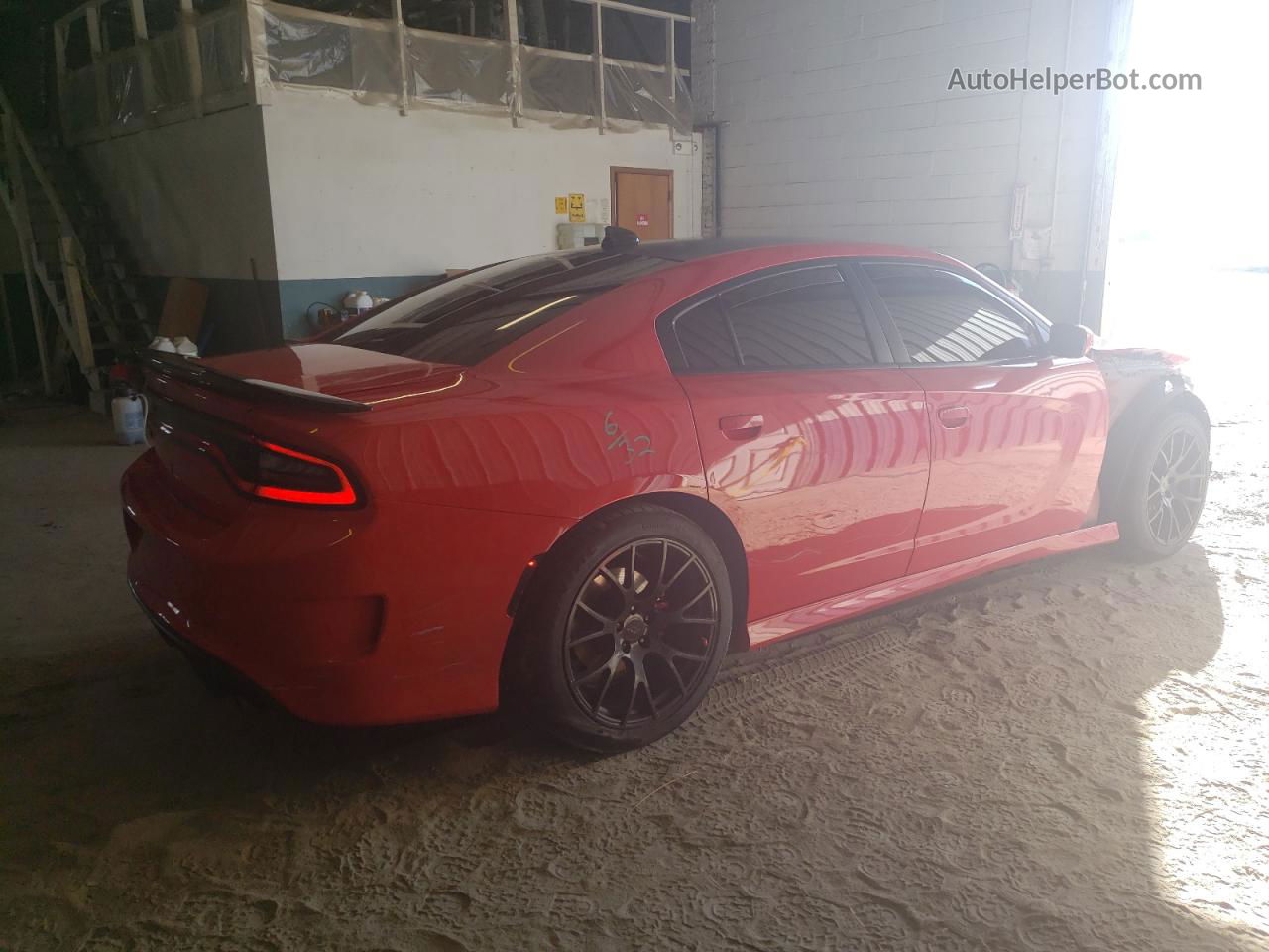 2017 Dodge Charger R/t Красный vin: 2C3CDXCT9HH532858