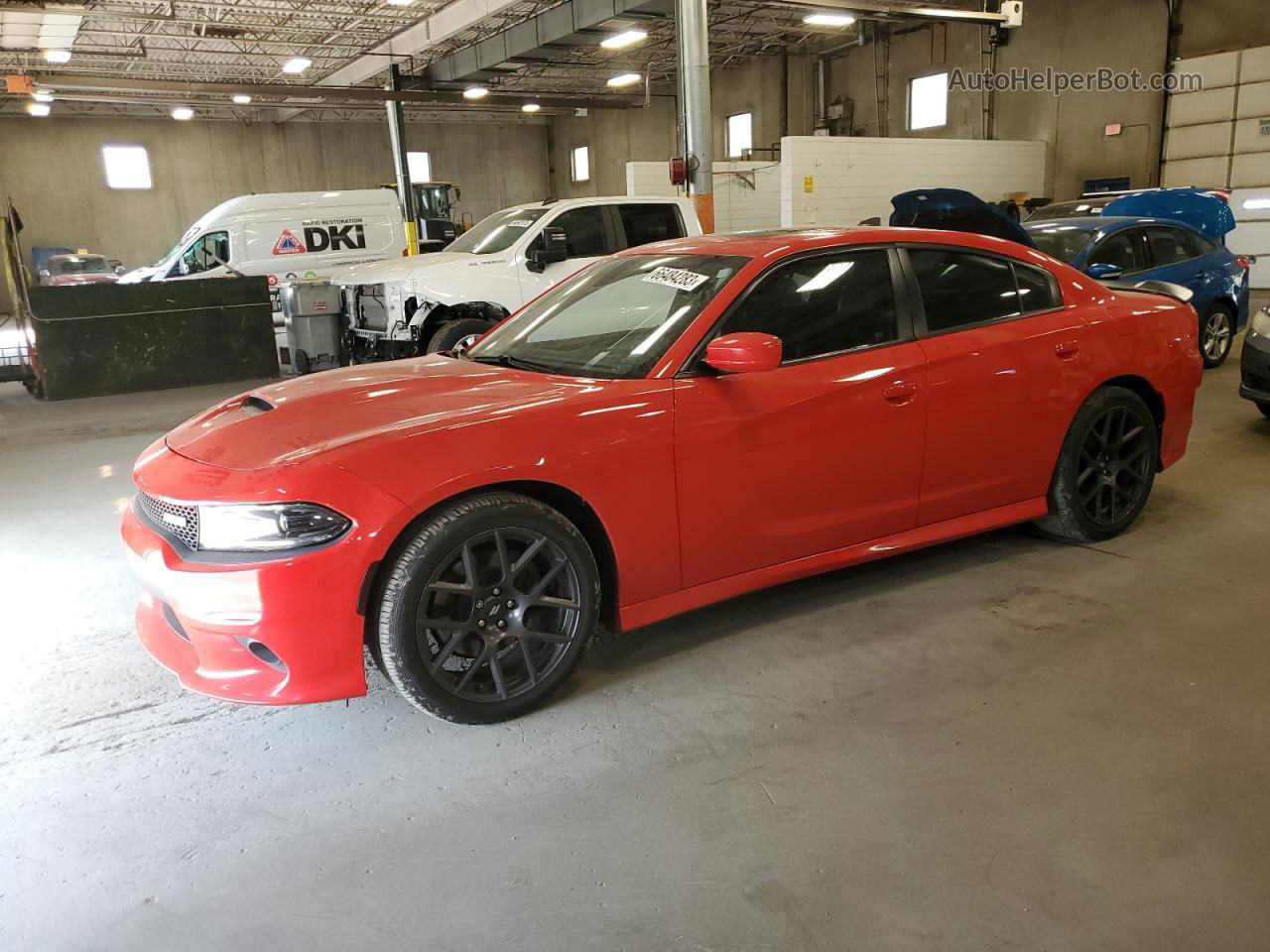 2017 Dodge Charger R/t Red vin: 2C3CDXCT9HH556836