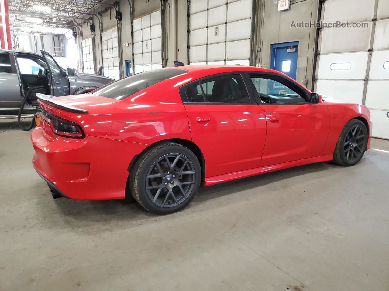 2017 Dodge Charger R/t Red vin: 2C3CDXCT9HH556836