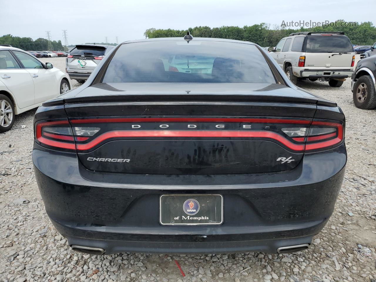 2017 Dodge Charger R/t Black vin: 2C3CDXCT9HH559087