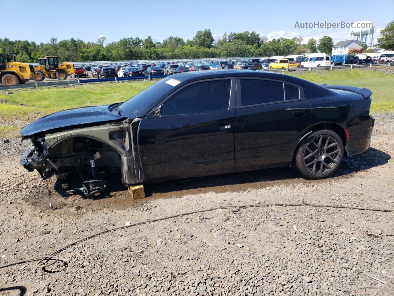 2017 Dodge Charger R/t Black vin: 2C3CDXCT9HH569571