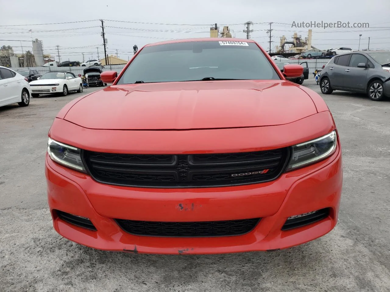 2017 Dodge Charger R/t Red vin: 2C3CDXCT9HH601838