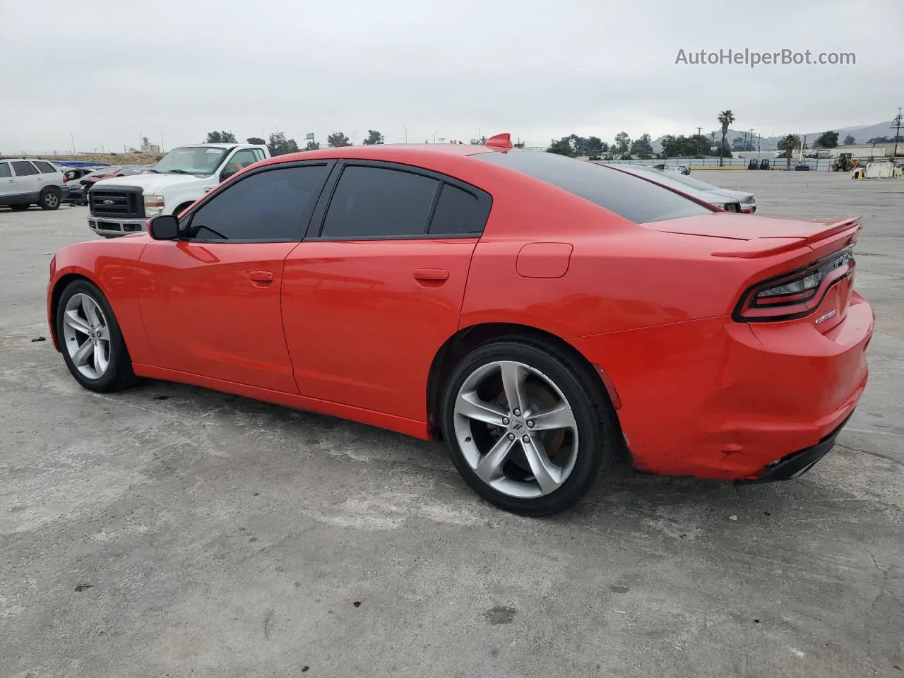 2017 Dodge Charger R/t Red vin: 2C3CDXCT9HH601838