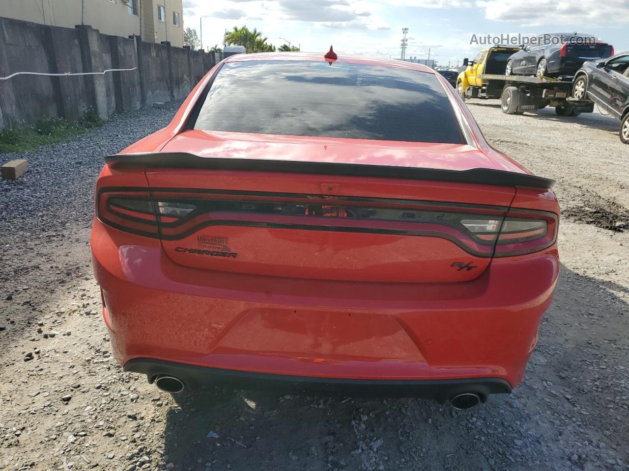 2021 Dodge Charger R/t Red vin: 2C3CDXCT9MH553221