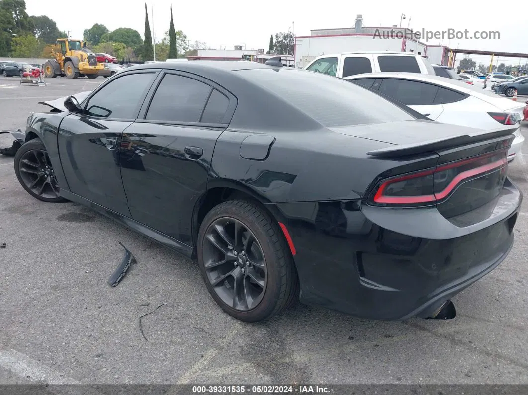 2021 Dodge Charger R/t Rwd Black vin: 2C3CDXCT9MH587871