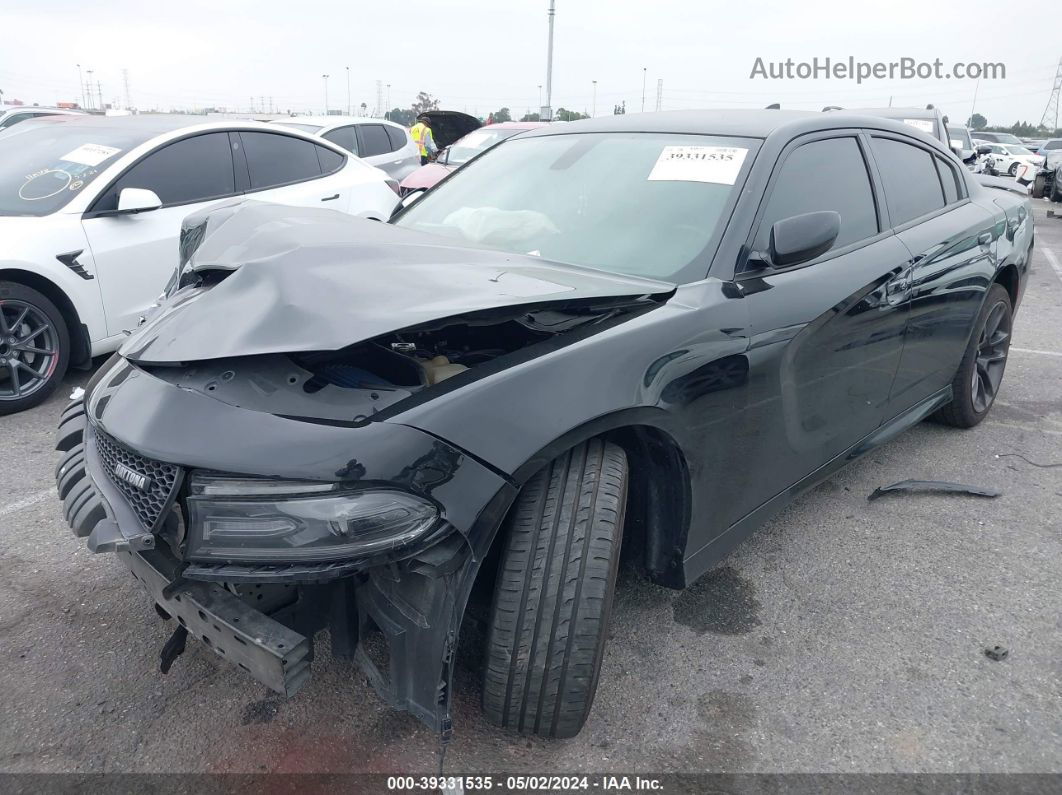 2021 Dodge Charger R/t Rwd Black vin: 2C3CDXCT9MH587871