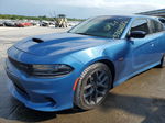 2021 Dodge Charger R/t Blue vin: 2C3CDXCT9MH640021