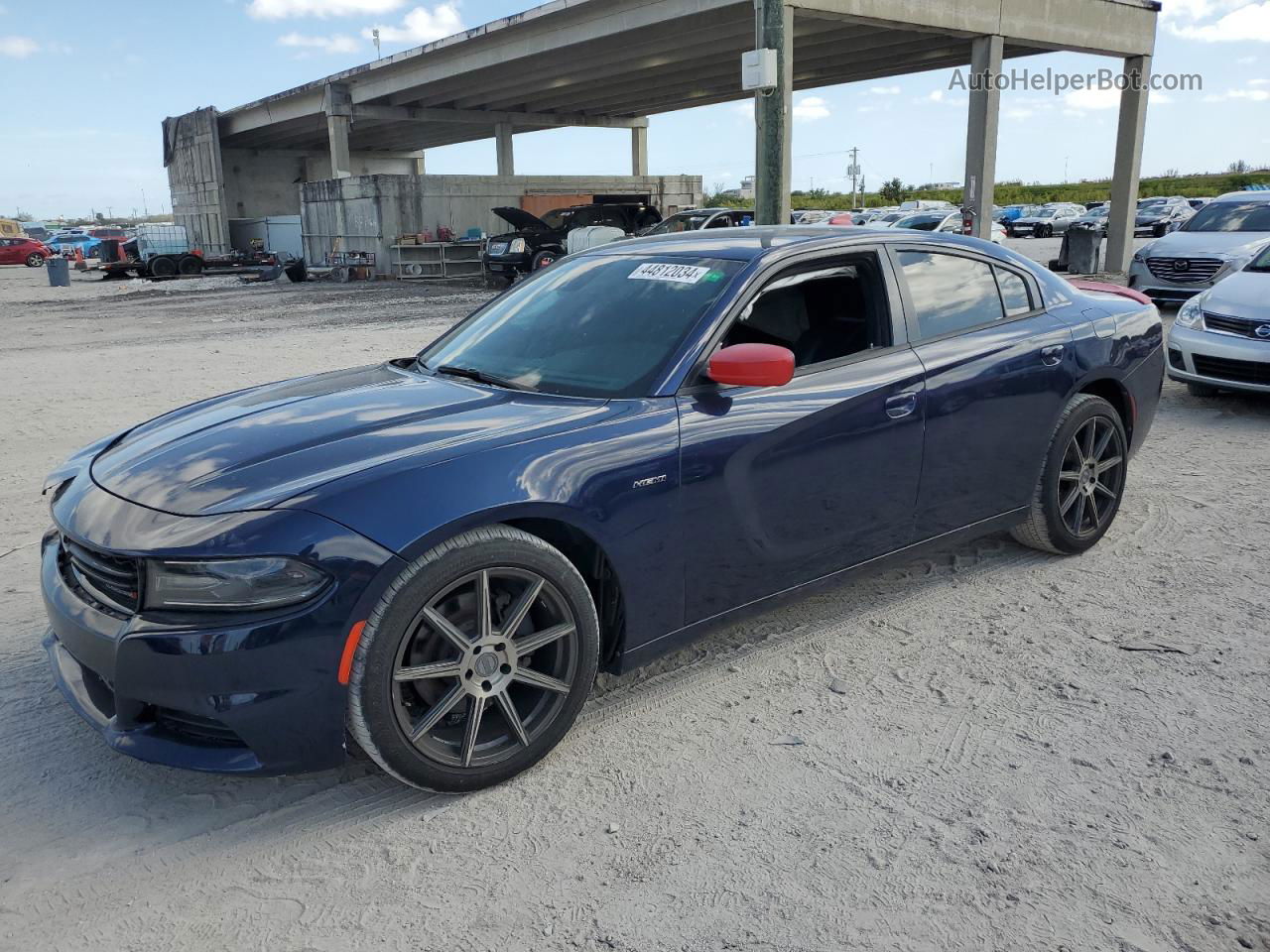 2016 Dodge Charger R/t Blue vin: 2C3CDXCTXGH178749