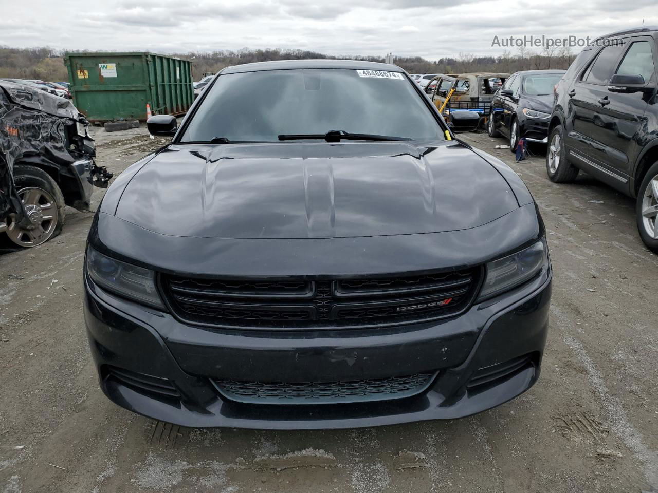 2016 Dodge Charger R/t Black vin: 2C3CDXCTXGH222247