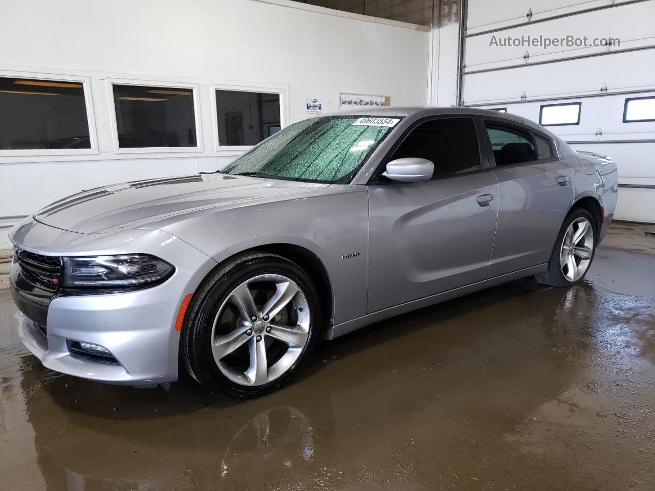 2016 Dodge Charger R/t Silver vin: 2C3CDXCTXGH226573