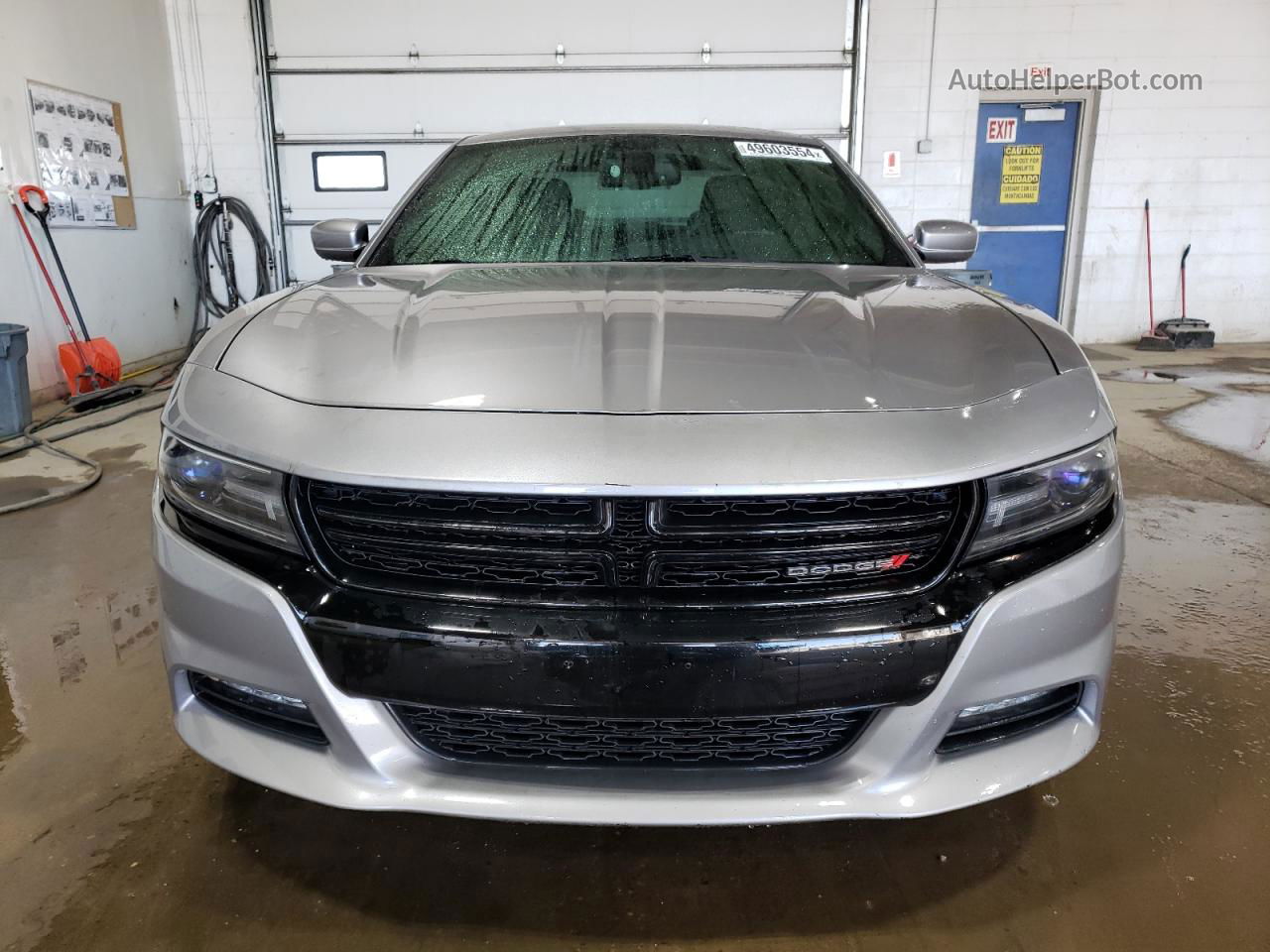 2016 Dodge Charger R/t Silver vin: 2C3CDXCTXGH226573