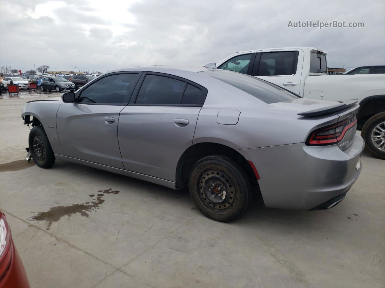 2016 Dodge Charger R/t Gray vin: 2C3CDXCTXGH298843