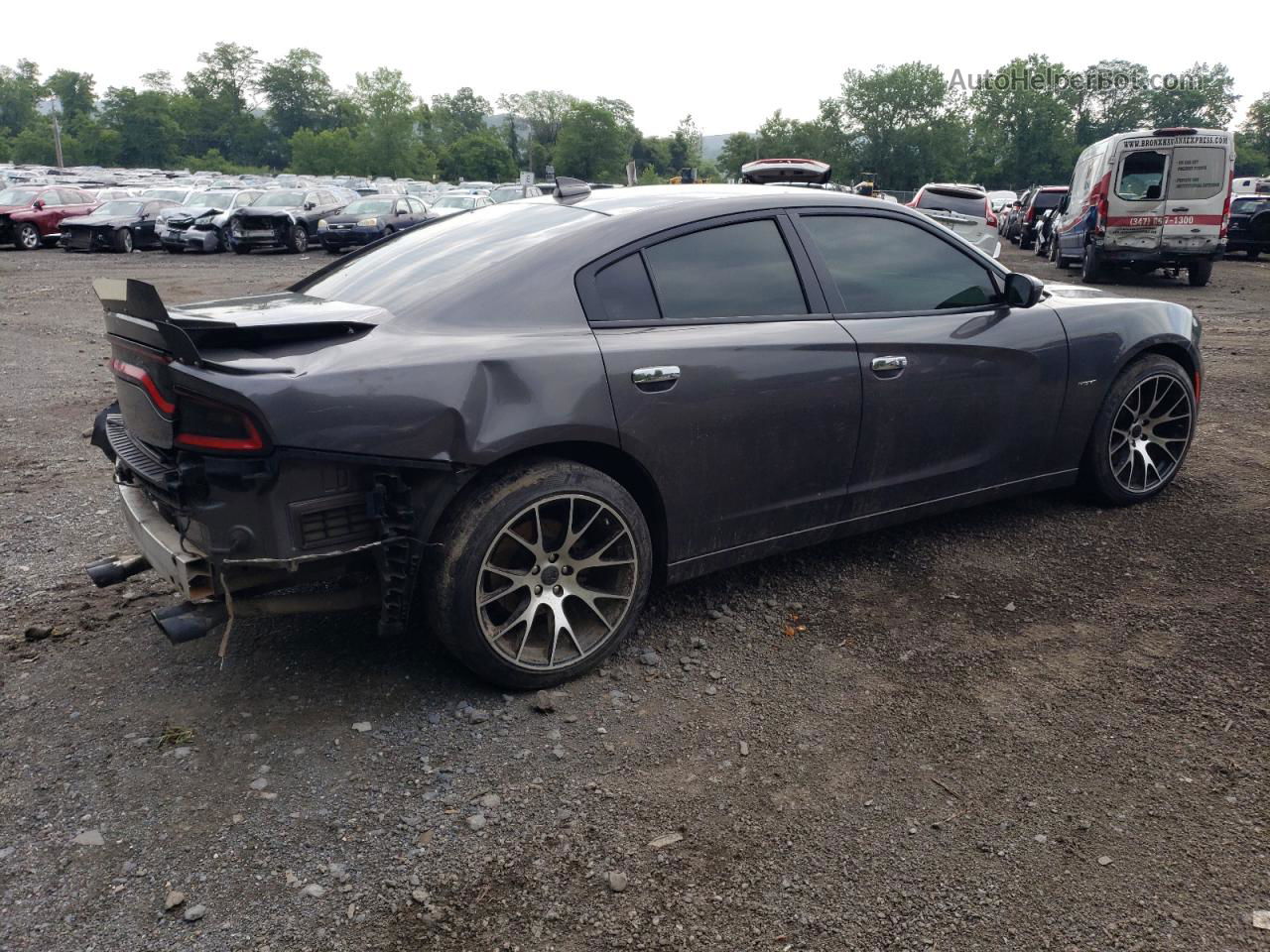 2016 Dodge Charger R/t Серый vin: 2C3CDXCTXGH350195